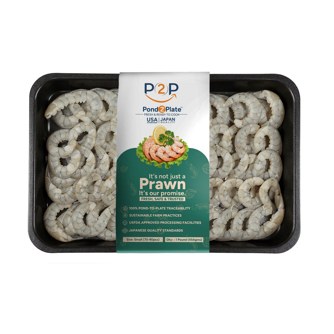 (Small Size) Fresh Shrimp - 454 grams/1 lb. (70-90 Pcs)